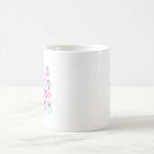 Mug Joyeuse Journée des nombres 2026 Conception de cal (Centre)