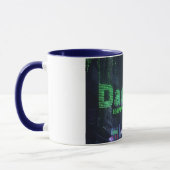 Mug Joyeuse Journée des Pères "DAD.EXE" personnalisée (Gauche)