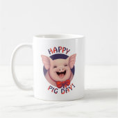 Mug Joyeuse Journée du Cochon ! (Gauche)
