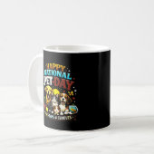 Mug Joyeuse Journée nationale des animaux de compagnie (Devant gauche)