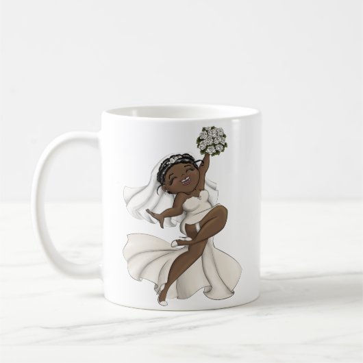 Mug Joyeuse mariée 11 (Gauche)