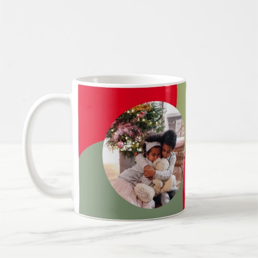 Mug Joyeuse période de Noël photo (Gauche)