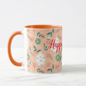 Mug Joyeuse Personnaliser Orange Oeuf de Pâques (Gauche)