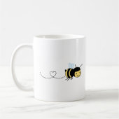 Mug Joyeuse Petite Abeille Fouettant Autour (Gauche)