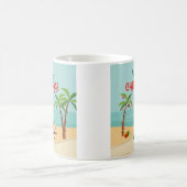 Mug Joyeuse plage de Noël (Centre)