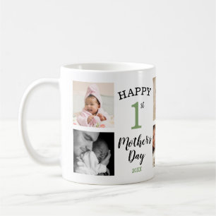 Mug Joyeuse première fête des mères Sage 8 Photo Colla