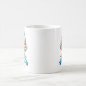 Mug Joyeuse retraite : Charmant infirmière retraitée (Centre)