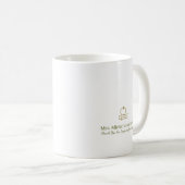 Mug Joyeuse retraite enseignant nom personnalisé (Devant droit)