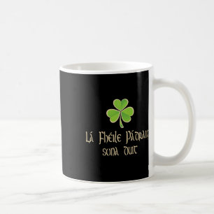 Mug Joyeuse Saint-Patrick à vous en langue irlandaise