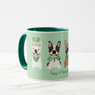 Mug Joyeuse Saint-Patrick Bouledogues Français