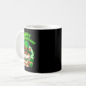 Mug Joyeuse Saint-Patrick Chat Trèfle Avec Chapeau (Devant gauche)