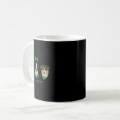 Mug Joyeuse Saint-Patrick Chiens Bergers Australiens C (Devant gauche)