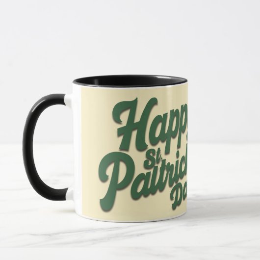 Mug Joyeuse Saint-Patrick Mignon Lutins (Gauche)