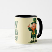 Mug Joyeuse Saint-Patrick Mignon Lutins (Devant droit)