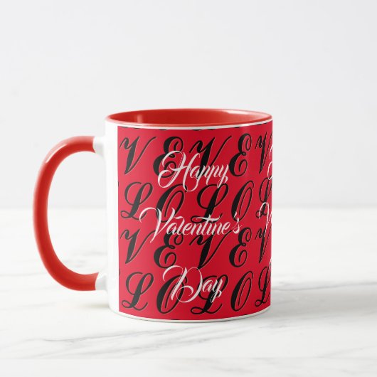 Mug "Joyeuse Saint-Valentin" (Gauche)