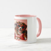 Mug Joyeuse Saint-Valentin (Devant droit)