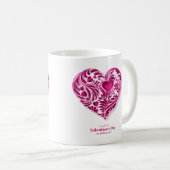 Mug Joyeuse Saint-Valentin  (Devant droit)
