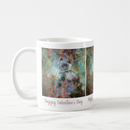 Mug Joyeuse Saint-Valentin. (Gauche)
