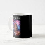 Mug Joyeuse Saint-Valentin 2026 Mignon Chat Bigfoot Ar (Devant gauche)