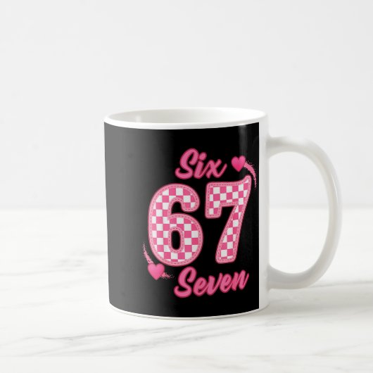 Mug Joyeuse Saint-Valentin 67 Meme Cœurs Coquette Arc (Droite)