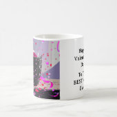 Mug Joyeuse Saint-Valentin à la meilleure maman qui so (Centre)