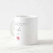 Mug Joyeuse Saint-Valentin à ma belle épouse (Devant gauche)