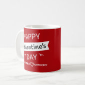 Mug Joyeuse Saint-Valentin – Amour de Saint-Valentin p (Devant gauche)