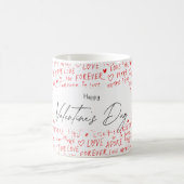 Mug Joyeuse Saint-Valentin – Café & Thé Romantique (Centre)