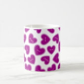 Mug Joyeuse Saint-Valentin Câlins et Baisers Moderne (Centre)