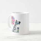 Mug Joyeuse Saint-Valentin Charismatique Grand Danois (Devant gauche)