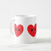 Mug Joyeuse Saint-Valentin chéri (Devant gauche)