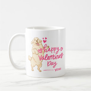 Mug Joyeuse Saint-Valentin Chien Amour de chiot