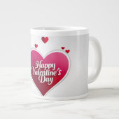 Mug Joyeuse Saint-Valentin Cœur (Devant droit)