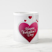 Mug Joyeuse Saint-Valentin Cœur (Devant)