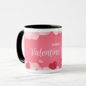 Mug Joyeuse Saint-Valentin Cœur Mignon (Devant gauche)