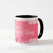Mug Joyeuse Saint-Valentin Cœur Mignon (Devant droit)