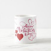 Mug Joyeuse Saint-Valentin Cœur Romantique (Centre)