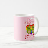 Mug Joyeuse Saint-Valentin Cute Pear Bear Pair LGBT (Devant droit)