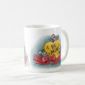 Mug Joyeuse Saint-Valentin de Mic, Mac et Moe (Devant droit)