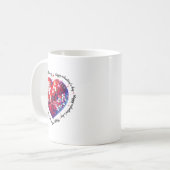 Mug Joyeuse Saint-Valentin Drôle Coquette Rouge Disco (Devant gauche)