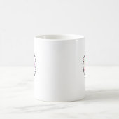 Mug Joyeuse Saint-Valentin Drôle Coquette Rouge Disco (Centre)