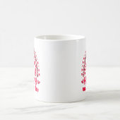 Mug Joyeuse Saint-Valentin Léopard Arc-en-Ciel (Centre)