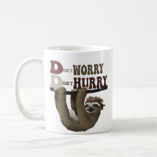 Mug Joyeuse Sloth (Gauche)