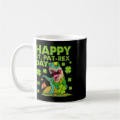 Mug Joyeuse St Pat T-rex Day Dinosaure St Patricks Day (Gauche)