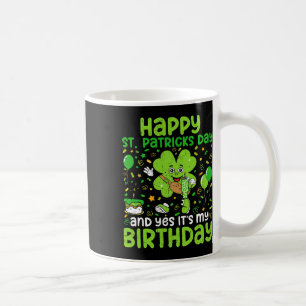 Mug Joyeuse St Patrick Anniversaire Trèfle Dab Anniver