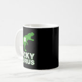 Mug Joyeuse St Patrick Chanceuxsaurus Dinosaure Shamro (Devant gauche)