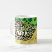 Mug Joyeuse St Patrick Day Maman bénie Lèvres (Devant gauche)