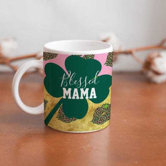 Mug Joyeuse St Patrick Day Maman bénie Maman