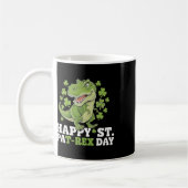 Mug Joyeuse St Patrick T-rex Et Trèfles St Patty (Gauche)