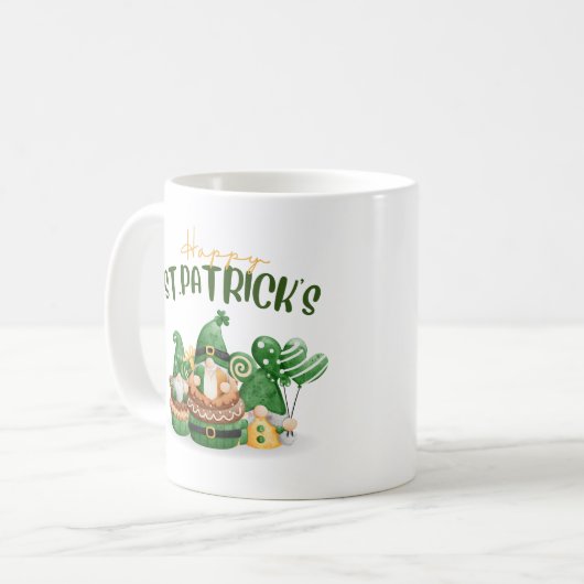 Mug Joyeuse St. Patricks Day -Lucky Irish Clover Party (Devant gauche)
